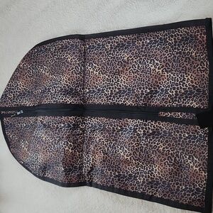 Lettia Leopard Print Garment Bag NWT